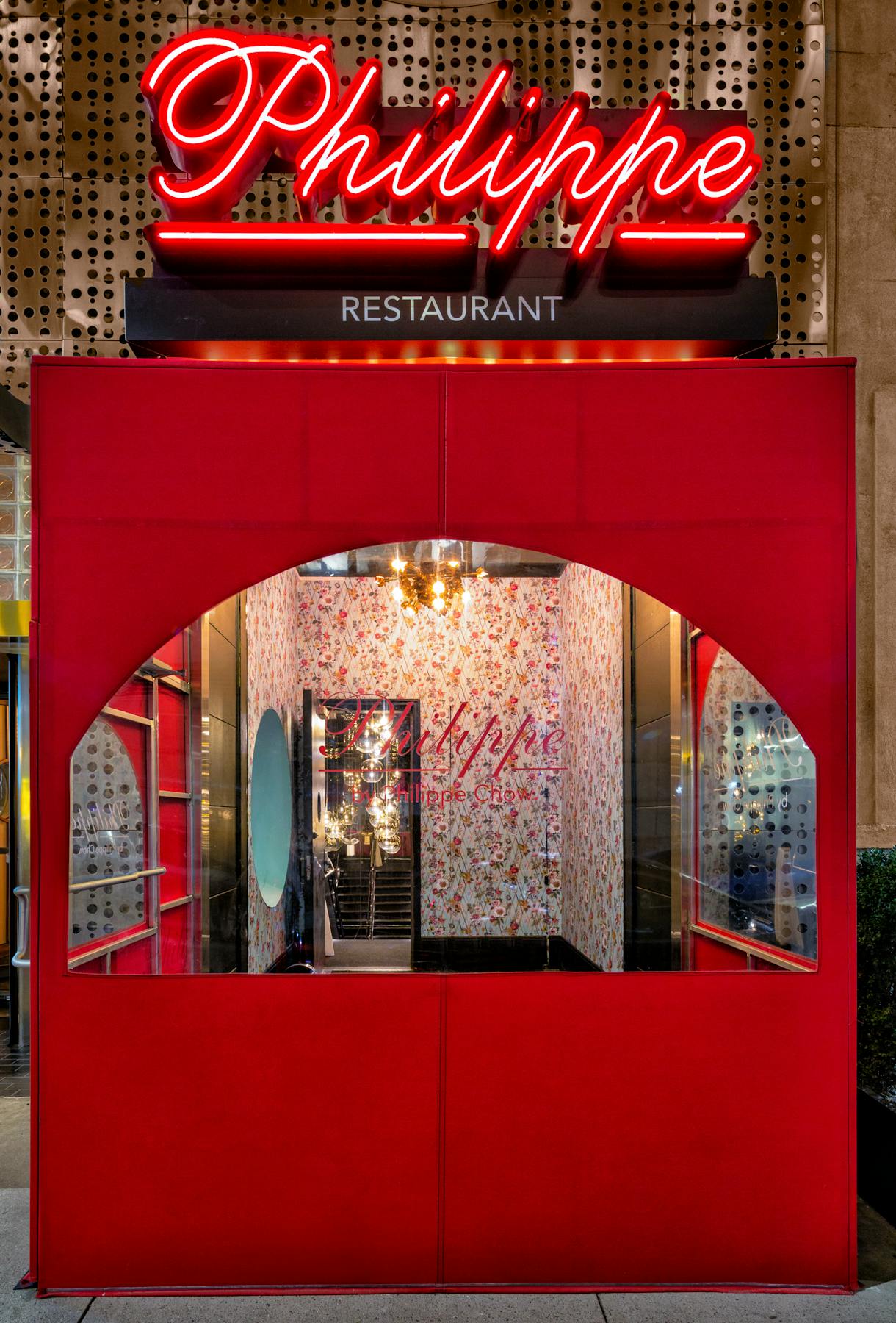 Downtown Philippe Chow Upscale Chinese Restaurant in New York City.